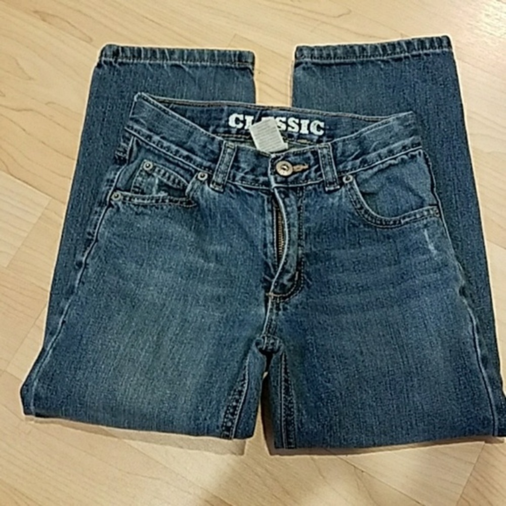 GYMBOREE DISTRESSED CLASSIC  JEANS  SIZE 6